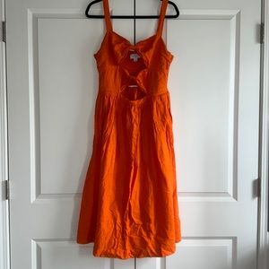 Fe Noel x Target cut out Midi Dress. Large.